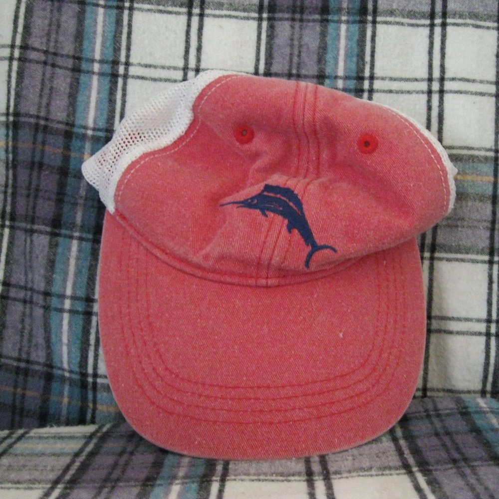 Tommy Bahama pink marlin cap. Unisex, One size.